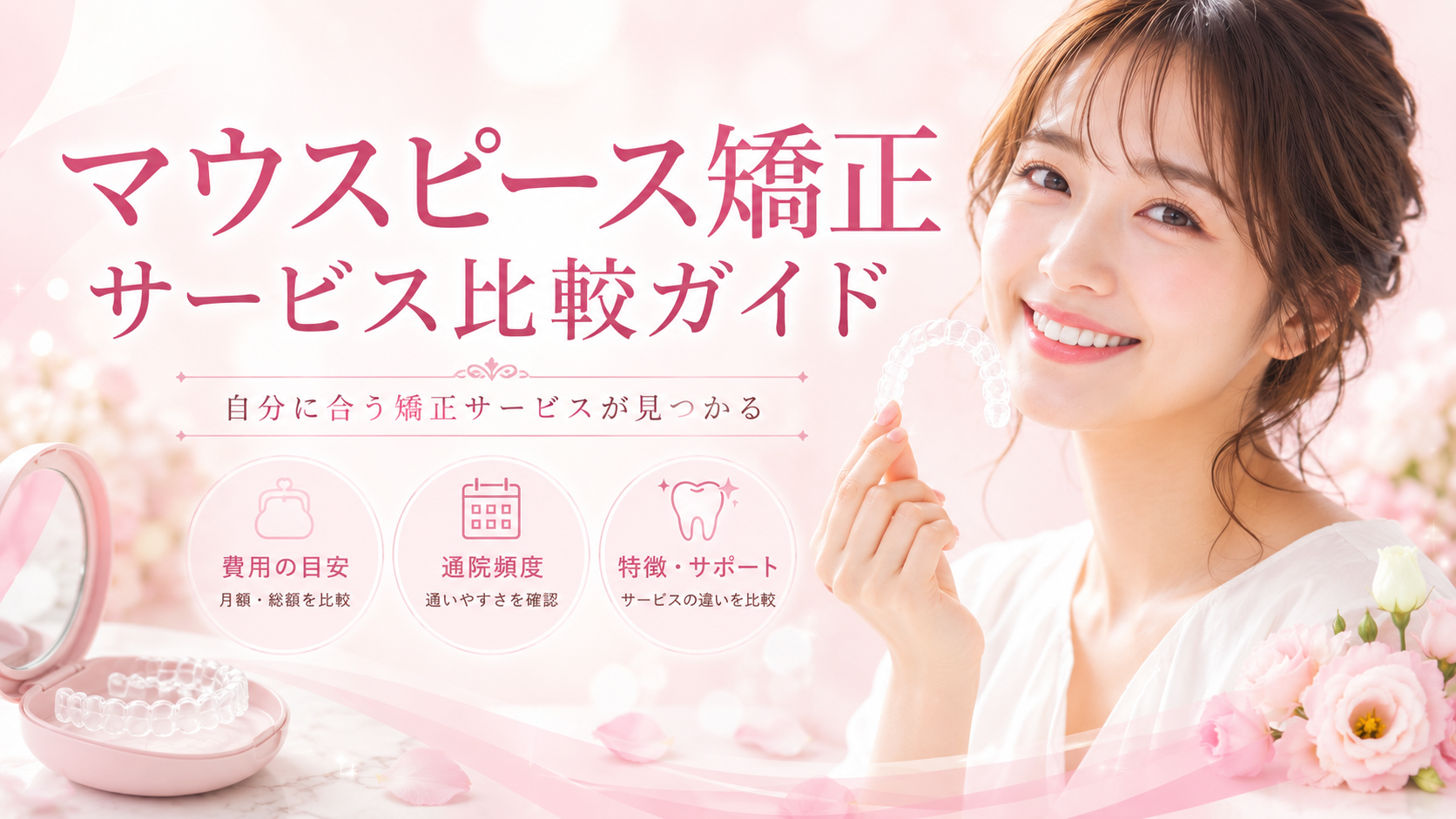 マウスピース矯正サービス比較ガイド